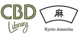 Two logos: on the left is the CBD Library logo and on the right is the Kyoto Asanoha logo